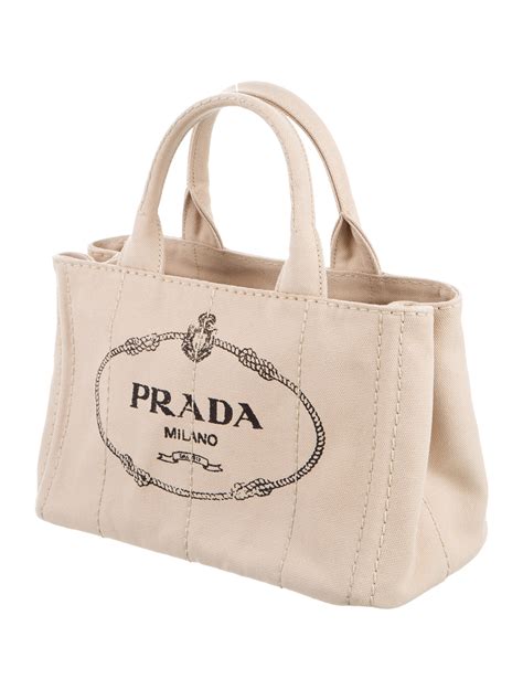 prada tote logo canvas monkey printed pouch white black orange|Prada totes for women.